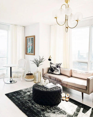 Gooseneck Contemporary Metal Chandelier