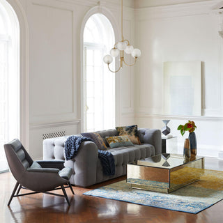 Gooseneck Contemporary Metal Chandelier