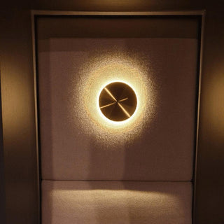 Gossa Mid-Century Modern Metal Wall Sconce