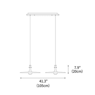 Cinder Contemporary Wood Pendant Light