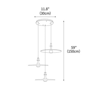 Cinder Contemporary Wood Pendant Light
