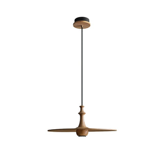 Cinder Contemporary Wood Pendant Light