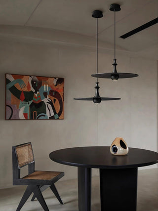 Cinder Contemporary Wood Pendant Light