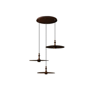 Cinder Contemporary Wood Pendant Light