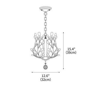 Grace Vintage Crystal Chandelier