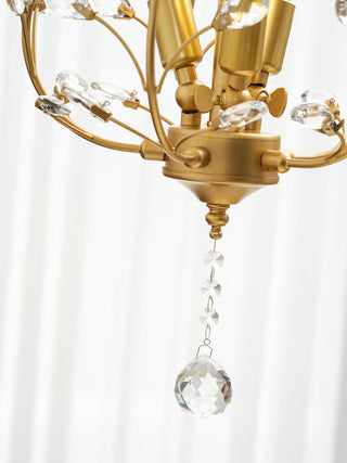 Grace Vintage Crystal Chandelier