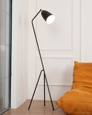 Grasshopper Minimalist Metal Floor Light