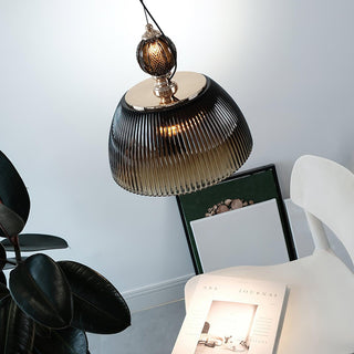Vertigo Mid-Century Modern Glass Pendant Light