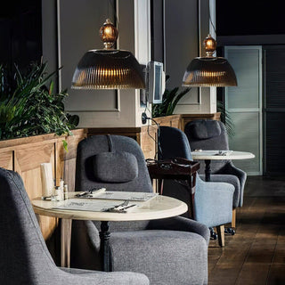 Vertigo Mid-Century Modern Glass Pendant Light