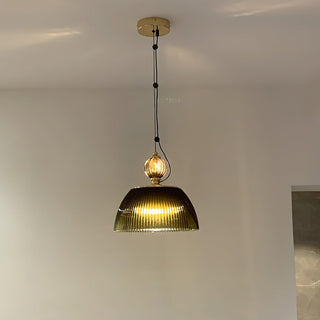 Vertigo Mid-Century Modern Glass Pendant Light