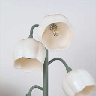 Lily Whimsical Floral Metal Table Lamp