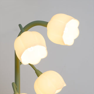 Lily Whimsical Floral Metal Table Lamp