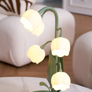 Lily Whimsical Floral Metal Table Lamp