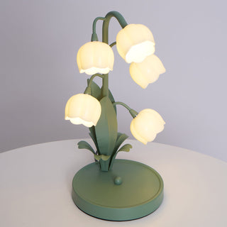 Lily Whimsical Floral Metal Table Lamp