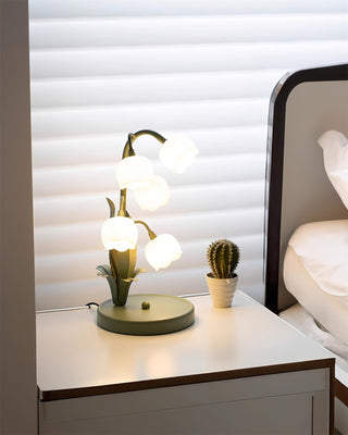Lily Whimsical Floral Metal Table Lamp