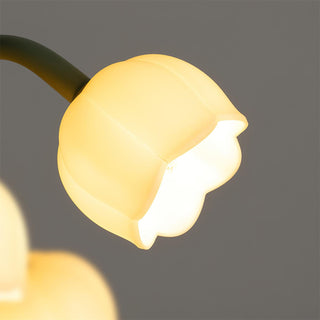 Lily Whimsical Floral Metal Table Lamp