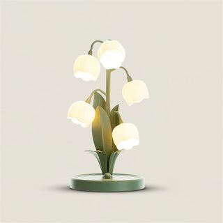 Lily Whimsical Floral Metal Table Lamp