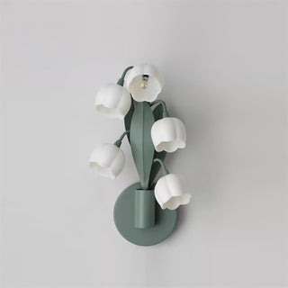 Liora Whimsical Floral Metal Table Lamp