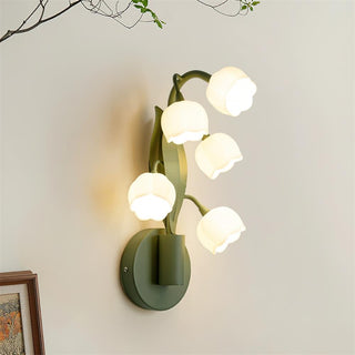 Liora Whimsical Floral Metal Table Lamp