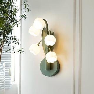 Liora Whimsical Floral Metal Table Lamp