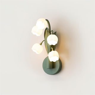 Liora Whimsical Floral Metal Table Lamp