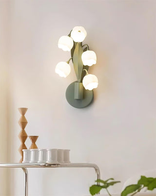Liora Whimsical Floral Metal Table Lamp
