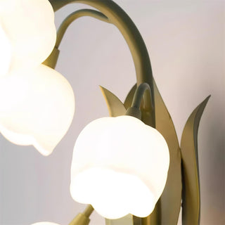 Liora Whimsical Floral Metal Table Lamp
