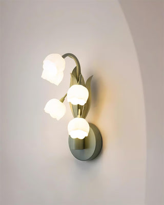 Liora Whimsical Floral Metal Table Lamp