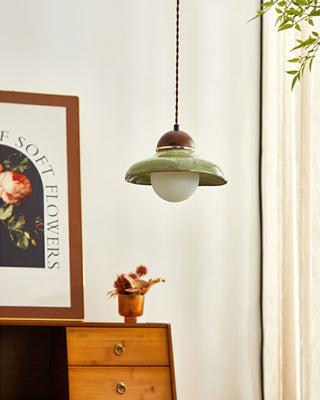 Greenfield Retro Ceramics Pendant Light