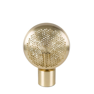 Soren Modern Brass Perforated Table Lamp