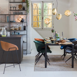 Vesper Modern Brass Perforated Chandelier