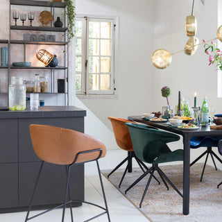Vesper Modern Brass Perforated Chandelier