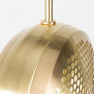Vesper Modern Brass Perforated Chandelier