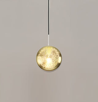 Vesper Modern Brass Perforated Chandelier
