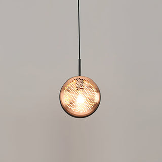 Vesper Modern Brass Perforated Chandelier