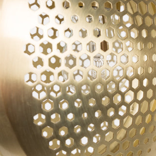 Vesper Modern Brass Perforated Chandelier