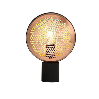 Soren Modern Brass Perforated Table Lamp