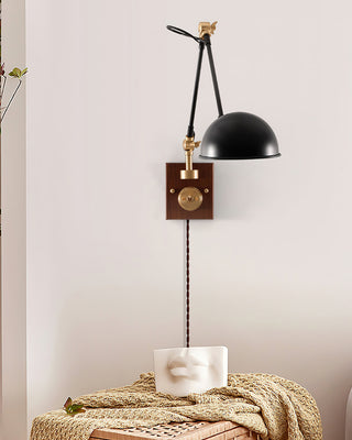 Lila Industrial Metal Wall Sconce