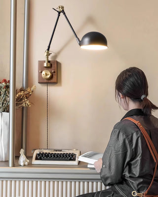 Lila Industrial Metal Wall Sconce