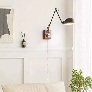 Lila Industrial Metal Wall Sconce