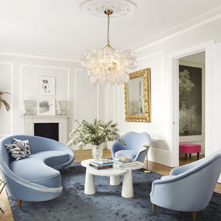 Aurora Chandelier Glass Ball Bubble Modern - Blowlighting