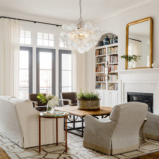 Aurora Chandelier Glass Ball Bubble Modern - Blowlighting