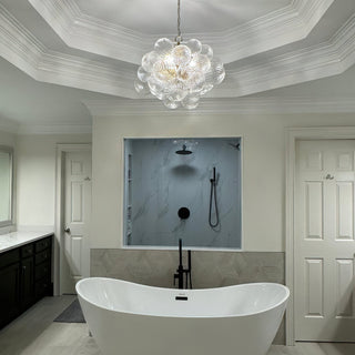 Aurora Chandelier Glass Ball Bubble Modern - Blowlighting