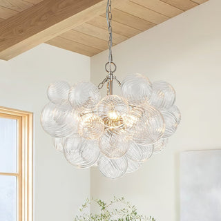 Aurora Chandelier Glass Ball Bubble Modern - Blowlighting
