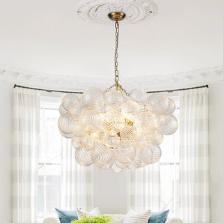 Aurora Chandelier Glass Ball Bubble Modern - Blowlighting