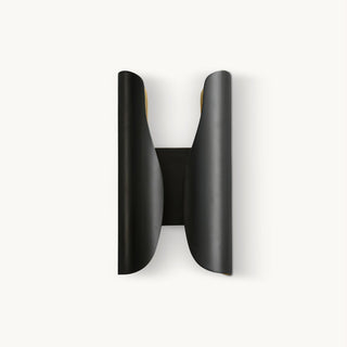 Guardian Modern Black Metal Wall Sconce