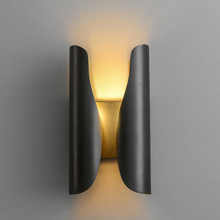 Guardian Modern Black Metal Wall Sconce