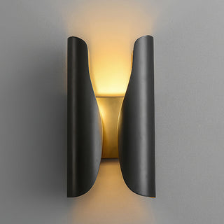 Guardian Modern Black Metal Wall Sconce