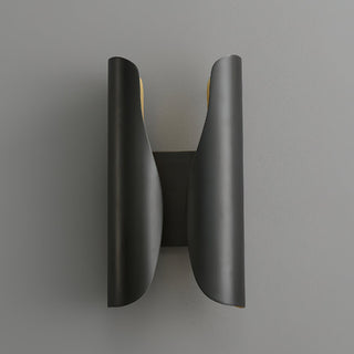 Guardian Modern Black Metal Wall Sconce