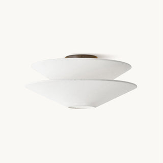 Gull Layered Fabric Ceiling Light